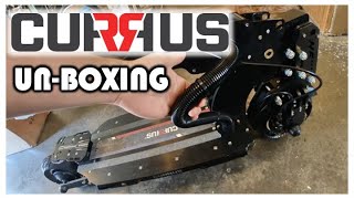 CURRUS NF Unboxing and First Ride  Freemotion is SHIPPING NOW  FREE Fast Charger  Premium 🛴💨 [upl. by Zap366]