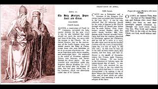 Apr 22  Saint Soteris  Pope  Martyr  0177  Rome [upl. by Esadnac]