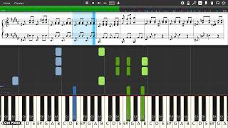 Loïc Nottet  Mr Mme  Piano tutorial and cover Sheets  MIDI [upl. by Llertnom]