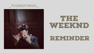 Reminder  The Weeknd Lyrics TheWeeknd [upl. by Welton22]