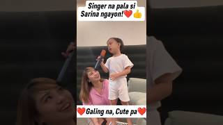 Singer na pala si Sarina ngayon❤️👍 jhonghilario sarina shorts MaritesAkoTV [upl. by Emmeram251]