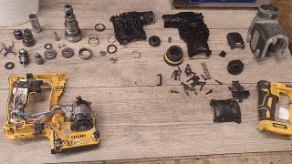 How to Fully Rehaul Restore a Destroyed Dewalt DCH273  Repair Video [upl. by Yeroc]