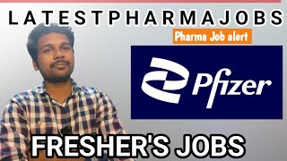 Pfizer freshers Walkin interviews  2023 amp 2024 Passed outs pfizer pharmacyjobs [upl. by Henley]