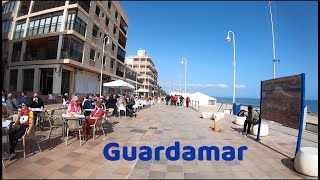 Guardamar del Segura Saturday Afternoon Walking Tour to the Promenade amp Beach Costa Blanca Spain 🇪🇸 [upl. by Cirred]