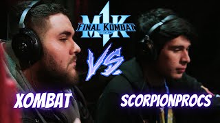 Xombat vs Scorpionprocs  Final Kombat Group Stage Mortal Kombat 1 [upl. by Pimbley]