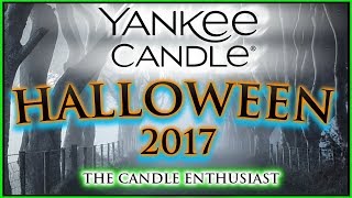 Yankee Candle  HALLOWEEN 2017  SPOILER ALERT  NEW Haunted Hollow REVEALED  Sneak Peek 🕷 [upl. by Aivatnuhs]