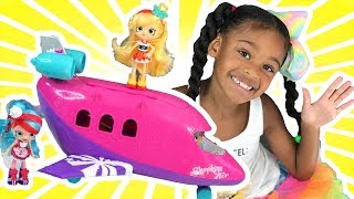 Baby Doll Play and Surprise Toys Travel  Naiah TV [upl. by Sihtam310]