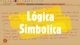 LA LÓGICA SIMBÓLICA y ejemplos  APRENDIENDO MATEMÁTICA [upl. by Benco]