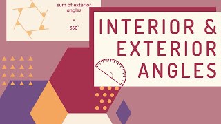 Interior and Exterior Angles of a Polygon [upl. by Ivz]