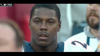 Knowshon Moreno Crying on the Sideline After National Anthem Official HD [upl. by Eatnohs501]