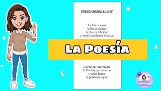 ✅ LA POESÍA  Estructura Función Características y Tipos de Poesías [upl. by Keynes731]