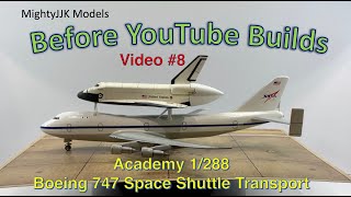 BYTB 8 Shuttle Transport 747  Academy 1288 Kit [upl. by Daniell793]