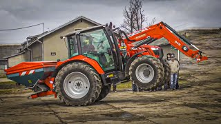 Zniszczone tarcze sprzęgła👉problem z półbiegami👉Ciągnik nie przyspieszał Korbanek [upl. by Glover]