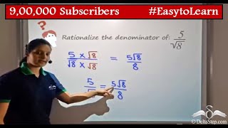 Rationalising  Irrationals and Surds  Class 9  CBSE  NCERT  ICSE [upl. by Ikilisav124]