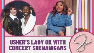 Usher’s Girlfriend Supports Him  Sherri Shepherd [upl. by Chelsie]