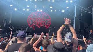 Bury Tomorrow  The Seventh Sun Live at Welcome To Rockville 2024 [upl. by Gershon]