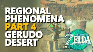 Regional Phenomena Part 4 of 4 Zelda Tears of the Kingdom Gerudo Desert [upl. by Shinberg]