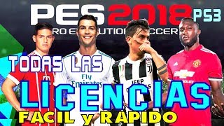 Capas para PES 2018 PS3 POTATO PATCH VR entre outros [upl. by Livvyy]