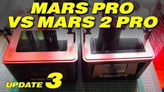 ELEGOO MARS 2 PRO VS MARS PRO EXPERIENCE [upl. by Cassandra934]