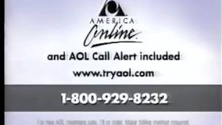 AOL call alert commercial [upl. by Cailean]