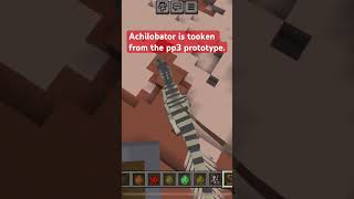 minecraft paleocraft poppyplaytimechapter3 prototype vs achilobator [upl. by Einhpets]