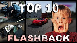 TOP 10 FLASHBACKS  Flashback compilation ⚡🚘 Car Crashes beamngdrive [upl. by Ainitsirk848]