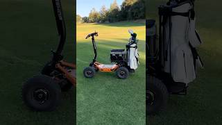 Cyber Golf Scooter the future of golf is here golf shorts [upl. by Jareb125]