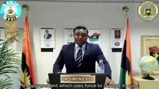 Biafra Republic PM Simon Ekpa On Emergency Press Briefing The Liberation of Biafra is taking a ne… [upl. by Annemarie]