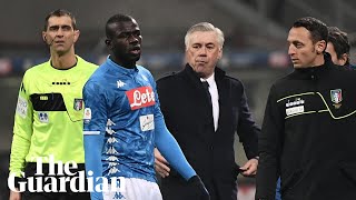 Next time we will stop the match says Ancelotti after alleged racist abuse of Koulibaly [upl. by Barger303]