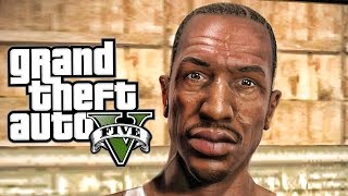 GTA 5 SAN ANDREAS MOD  EL REGRESO DE CJ [upl. by Ylra]