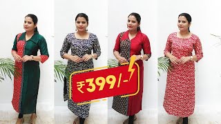 ₹399 Starting Office College Wears Collections 🤩 [upl. by Jesselyn581]