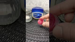 How to make lip balm with vaseline and lipstickshorts [upl. by Aeila]