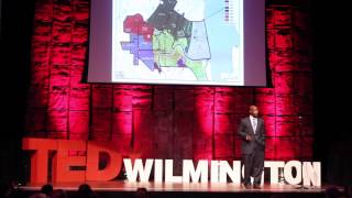 quotWalk with mequot  a community development effort  Yasser Payne  TEDxWilmington [upl. by Nilkcaj]