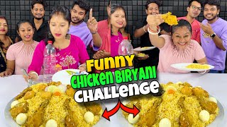 Chicken Biryani Funny Challenge With Guest [upl. by Hanyaz]