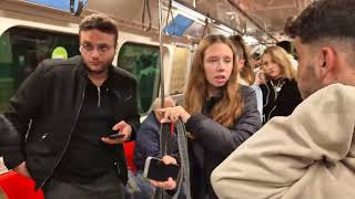 Istanbul Metro M2 Line Journey  Şişhane to Yenikapi [upl. by Welch]