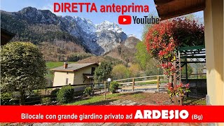 DIRETTA ANTEPRIMA da Bilocale con grande giardino NON PIU DISPONIBILE [upl. by Adyeren]