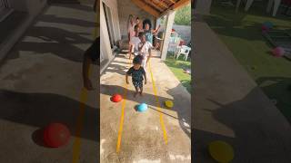 Challenge à faire en famille❤️ vacances familytime familyfun challenge shorts fyp pourtoii [upl. by Llewoh311]