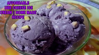 HOMEMADE UBE ICE CREAM  AFFORDABLE RECIPE [upl. by Coonan]