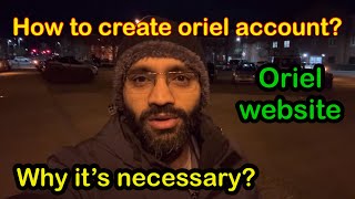 How to create Oriel Account  Is Oriel Account mandatory  MSRA [upl. by Avehs3]