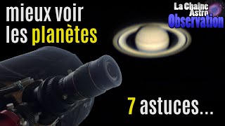 7 conseils pour une bonne observation planétaire [upl. by Ahseen]