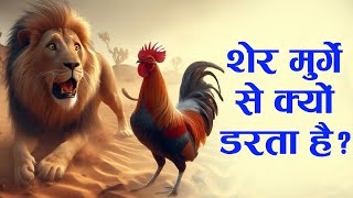 Sher Murge Ki Awaz Se Kyun Darta Hai amazing facts about lion  tahseel e ilm [upl. by Eimiaj]