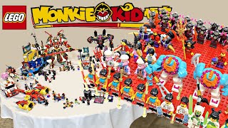 LEGO Monkie Kid EVERY set ALL minifigures for Wave 1 Is this theme ANY good [upl. by Madge]