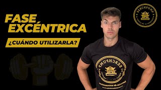 ¿Cuál es la fase EXCÉNTRICA del ejercicio 💪 Te lo explico [upl. by Bensen]