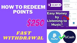 HOW TO REDEEM POINTS CURRENT APP EARN MONEY ONLINE LEGIT [upl. by Asiuqram]