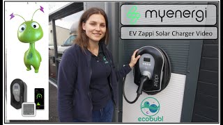 Myenergi Zappi Solar PV Electric Vehicle Charger Info Video [upl. by Neale]