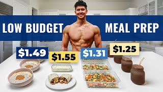 The CHEAPEST Meal Plan to Lose Fat HEALTHY amp EASY [upl. by Htedirem]