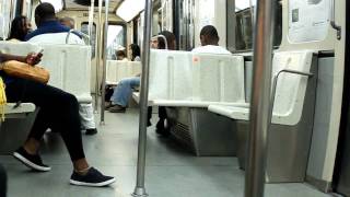 Montreal Metro Line1Green Part 22 HonoreBeaugrand to BerriUQAM MR63 [upl. by Risan]