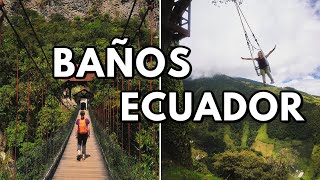 3 days HIKING IN BAÑOS ECUADOR unbelievable [upl. by Solberg]