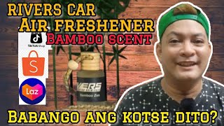 RIVERS CAR AIR FRESHENER SULIT SA BANGO RIVERS DETAILING CHEMICALS REVIEW [upl. by Yerffeg]