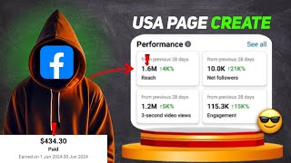 How to create Facebook USA 🇺🇲 Profile amp Page [upl. by Fitzhugh]